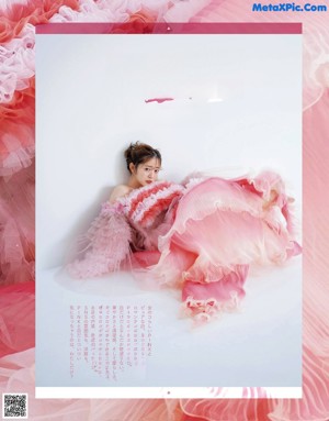 A magazine spread with a bunch of pictures on it.