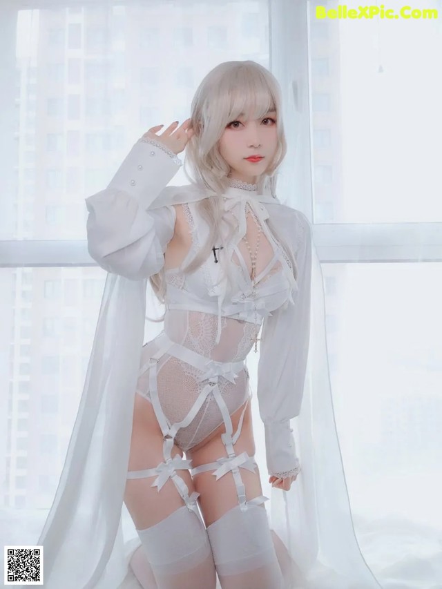 Coser @ 白银 81: 纯白 圣女 (56 photos) No.d71c60