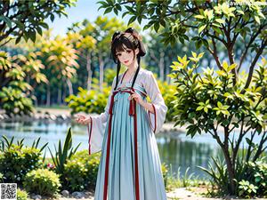 A woman in a white kimono is posing for the camera.